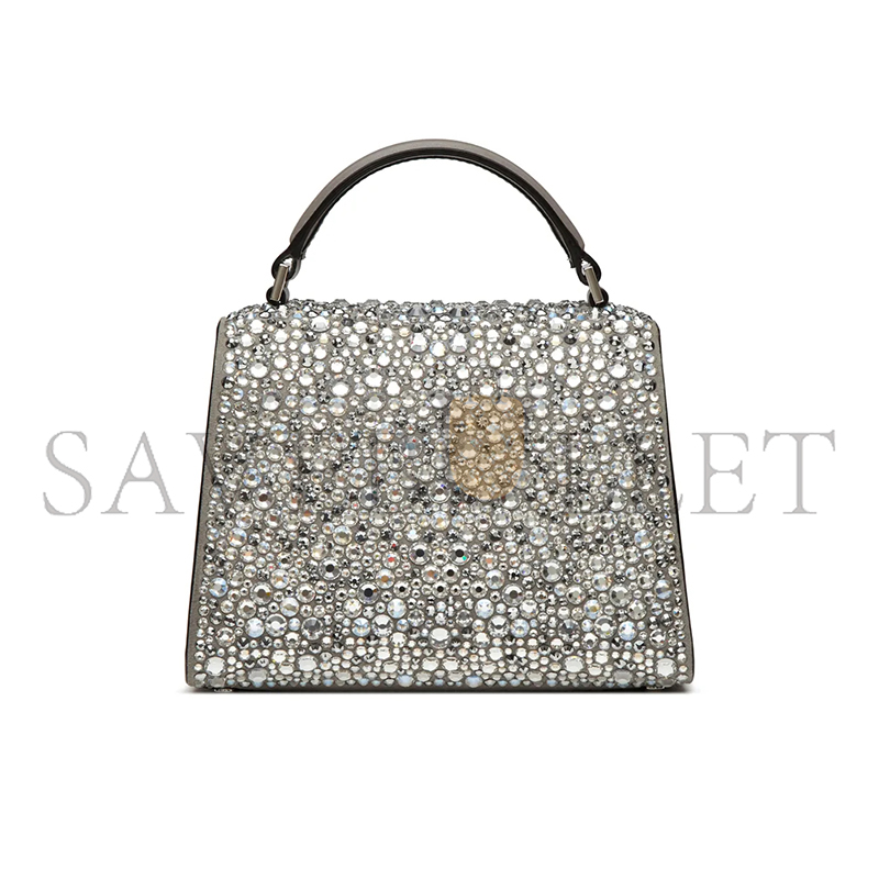 VALENTINO MINI VSLING HANDBAG WITH SPARKLING EMBROIDERY XW2B0G97VFF72A (19*13*9cm) VALENTINO MINI VSLING HANDBAG WITH SPARKLING EMBROIDERY XW2B0G97VFF72A (19*13*9cm)